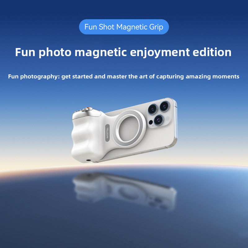 Magnetic Phone Tripod – Aluminium Camera Grip Stand