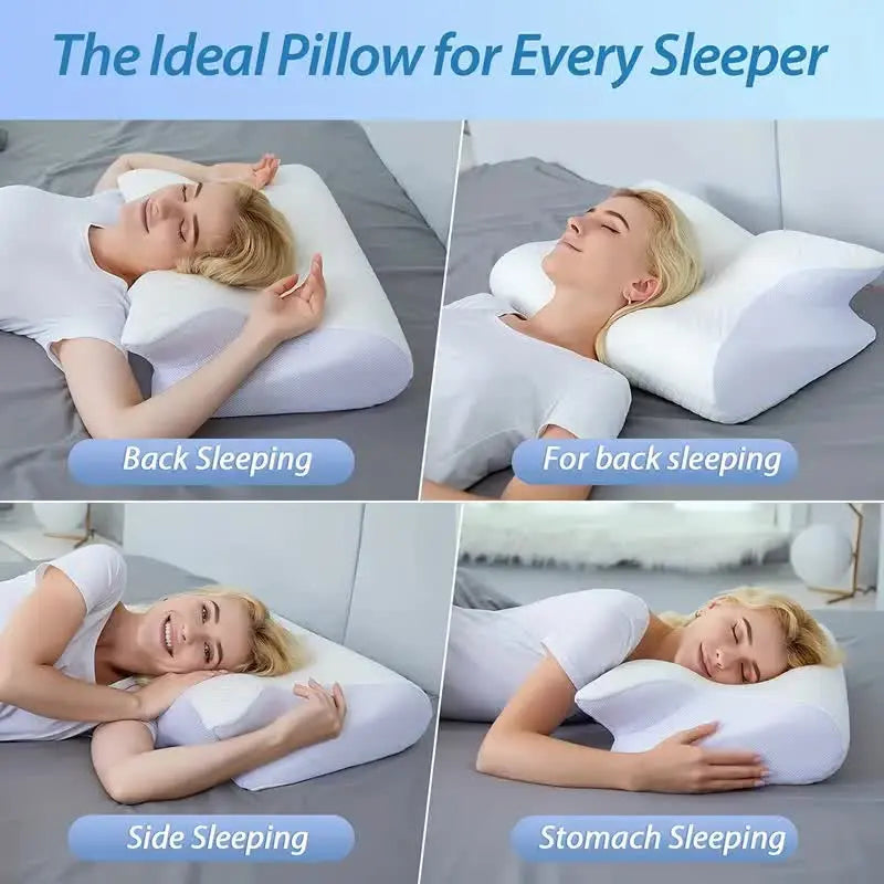 Butterfly Sleep Contour Pillow — alternate product view 5