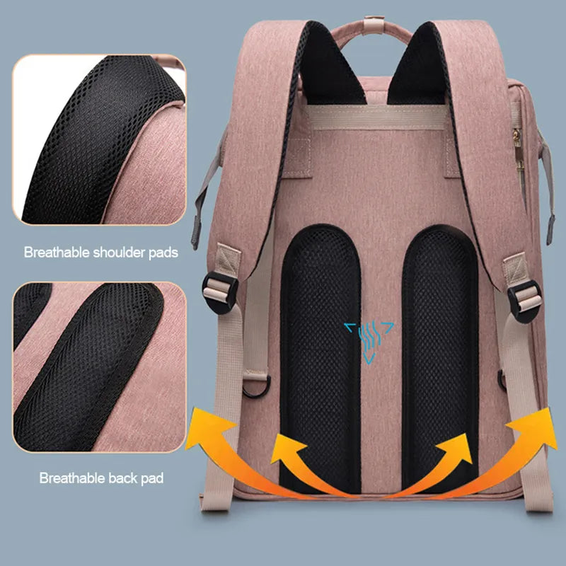 The Nomad Nappy Bag with Portable Crib — alternate product view 5