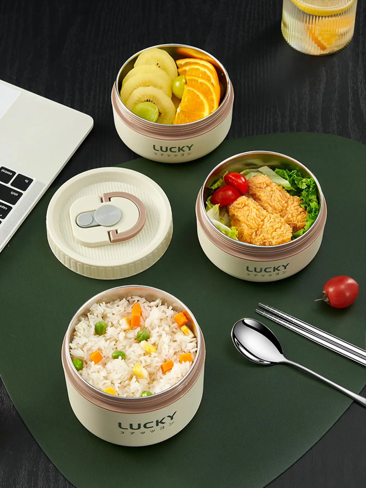 The Warmkeeper Insulated Lunch Set — alternate product view 2