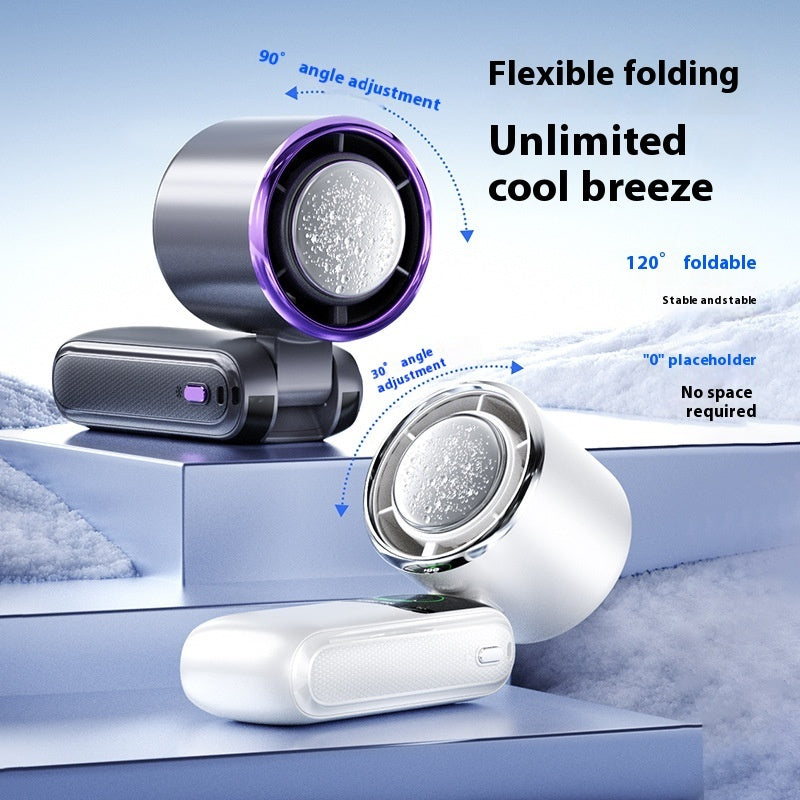 New Ice Pack High-Speed Handheld Fan