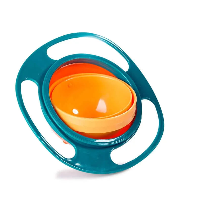 360 Rotate Spill-Proof Bowl - DigitalDealHeaven Green DigitalDealHeaven