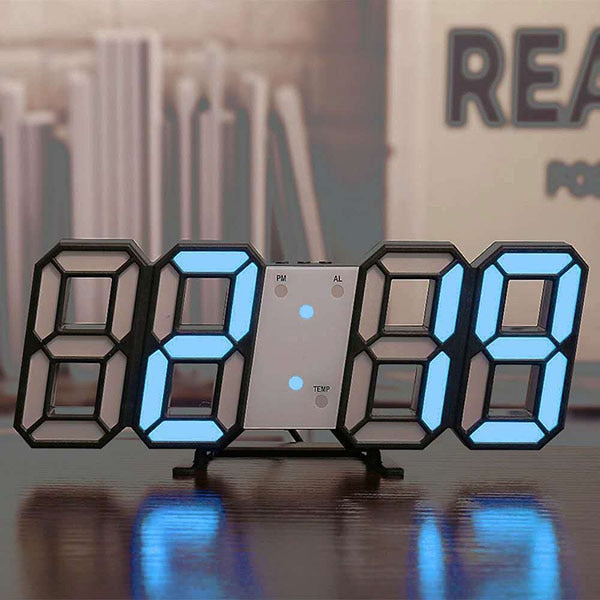 Aurora Holographic LED Clock — alternate product view 7