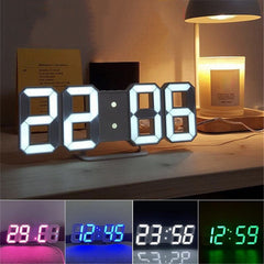 Aurora Holographic LED Clock