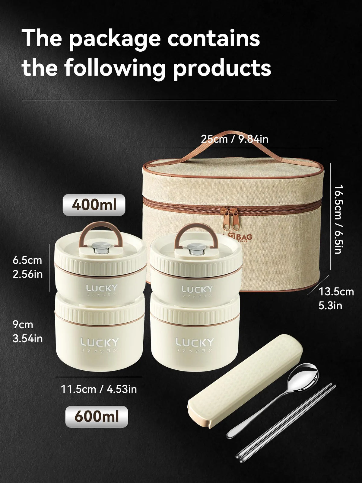 The Warmkeeper Insulated Lunch Set — alternate product view 9