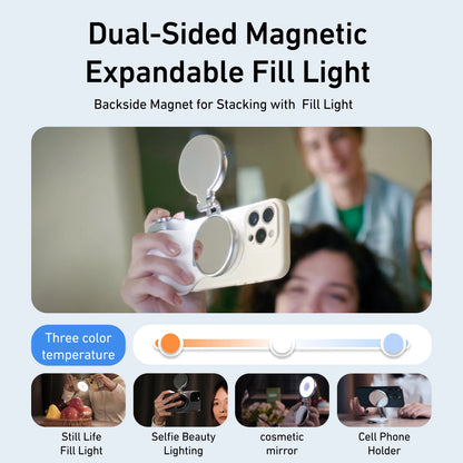 Magnetic Phone Camera Shoot Hand Grip Universal Smart Phone Holder Shooting Aid Remote Control Handle for Iphone & Andriod