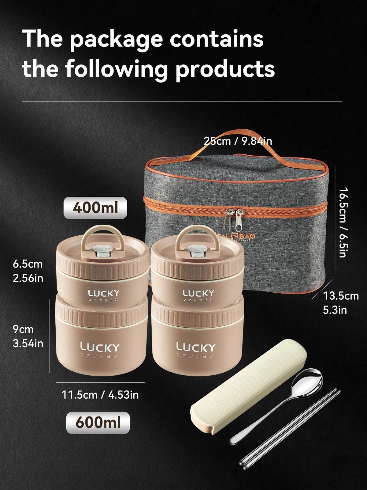 The Warmkeeper Insulated Lunch Set — alternate product view 10