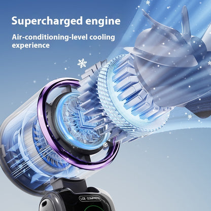New Ice Pack High-Speed Handheld Fan