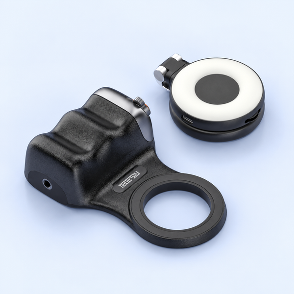 Black Grip with circular fill light