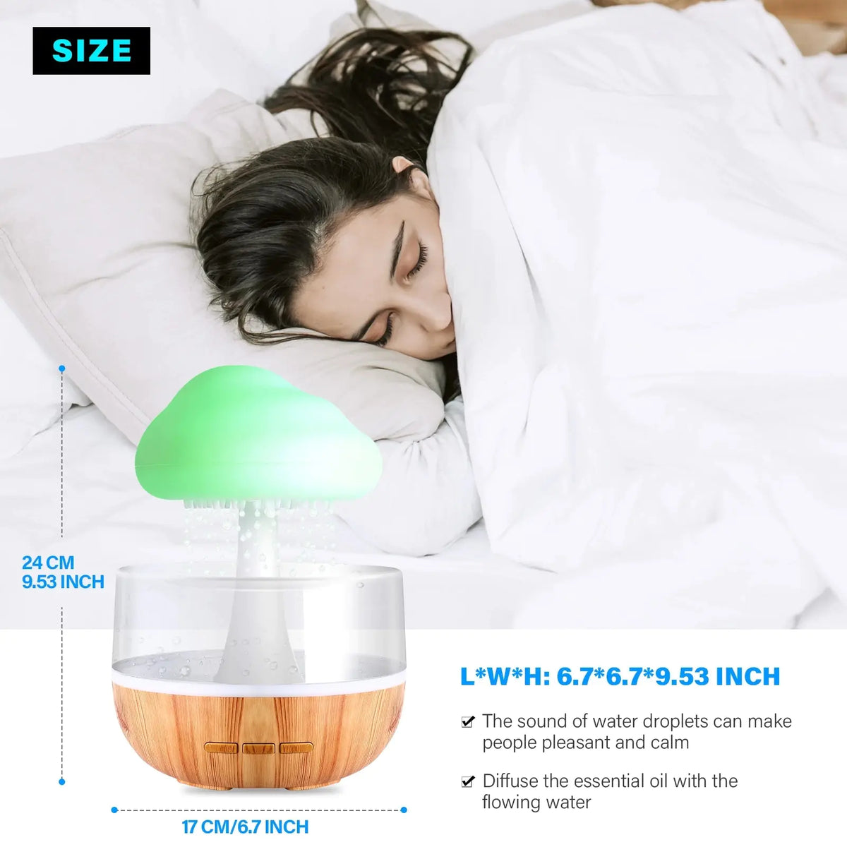 Rain Cloud Mist Diffuser — alternate product view 3